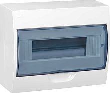 Бокс IEK Krepta 3 ЩРН-П-12 200x255x97 IP41 прозрачная дверь картинка 